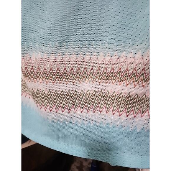 Vintage Open Front Jacket Blazer Geometric Mad Men Jackie O Small 60s A99 - Picture 6 of 7